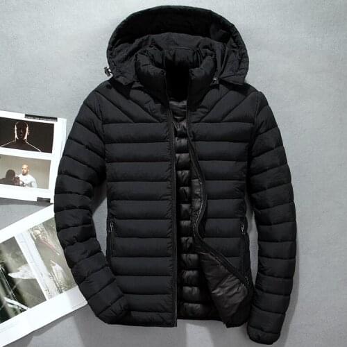 2017 New Cotton-Padded Clothing Casual Mens Jackets High Quality Fashion Winter Outwear Jacket Parka Male Wadded Coats AU-1706