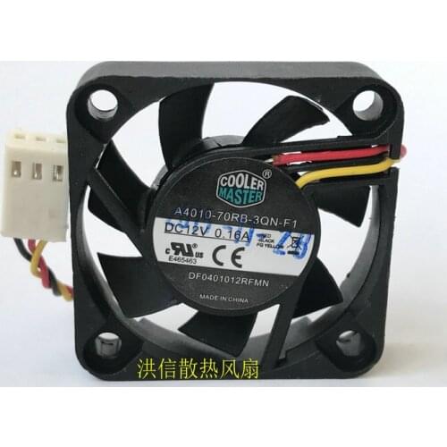 Original cooler master / a4010-70rb-3qn-f1 df0401012rfmn 12V 0.16A