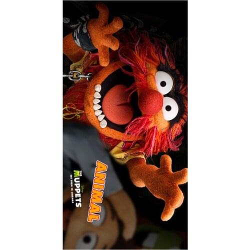 The Muppets Hand Bath Towels Eco-friendly Bamboo Fiber Face Towel Gym Camping Swimwear Shower Sports Travel Towel 35x70cm