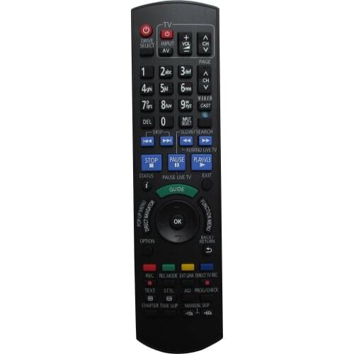 Repla Remote Control For Panasonic N2QAYB000130 DMR-EX98 N2QAYB000329 DMR-EH495 DMR-EH49 DMR-EH59 DMR-EH595 DVD Recorder