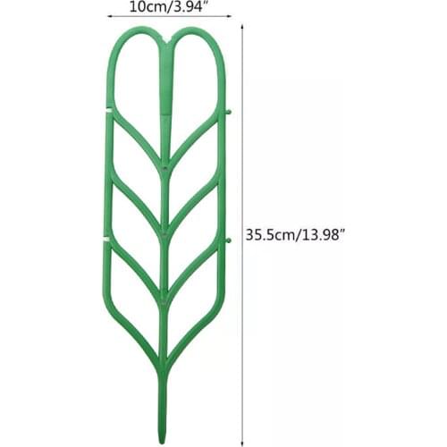 Plant Trellis Rack Lattices-plant Climbing Plant Holder Plastic Indoor Outdoor Garden Building Heart-shaped Plant Stand Frame