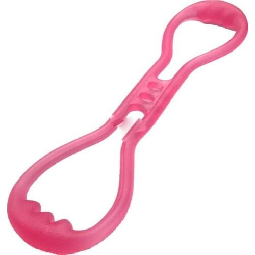 Silicone Pull Rope Candy Color Lady Fitness Chest Expansion Yoga Sports Eight Character Puller Elastic Tension Band