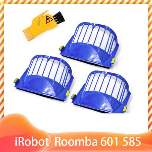 Filter AeroVac for irobot roomba 600 Series 610 615 620 625 630 650 660 670 Accessories for dust collectors