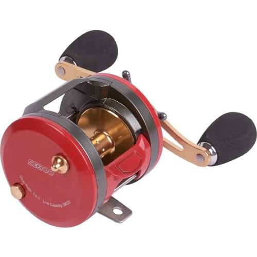 HiUmi Overhead Casting Fishing Reel Max Drag 18LbS Saltwater Aluminum Trolling Fishing Reels