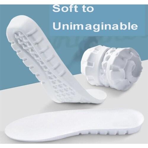 Sports Insoles For Men And Women Are Breathable, Sweat-Absorbent, Deodorant, High-Elastic, Ultra-Soft And Thick Air Cushion