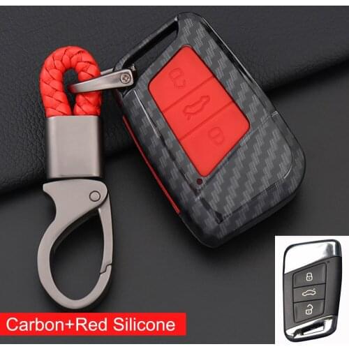 Sport Protector Car key case Cover wallet For VW Volkswagen New CC (2019) New Passat (2019) B8 Variant(2016~2018) nich touch
