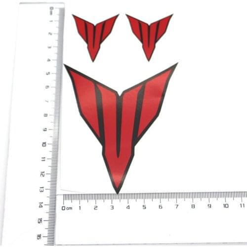 Motorcycle reflective rectification LOGO affixed with fairing FOR BLACK VINYL STICKER FIT ALL YAMAHA