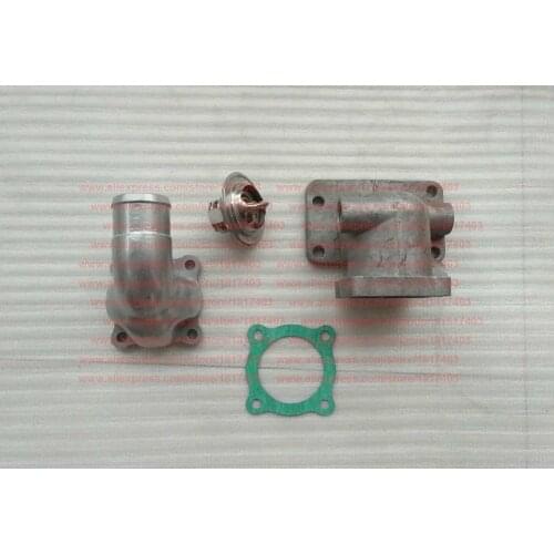 Y480G-11301 Thermostat Cover+480-11303 Thermostat+YND485ZL-11304/480G-11304 Thermostat housing,Yangdong engine parts,Y385T/Y380T