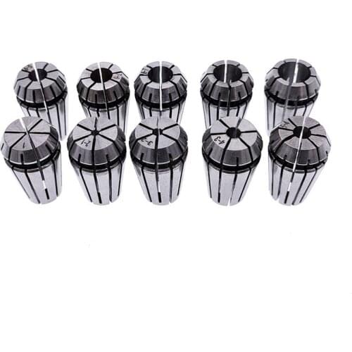 1PCS ER16 1/4 1/8 1/2/3/4/5/6/7/8/9/10mm Precision spring collet chuck for CNC milling tool holder Engraving machine