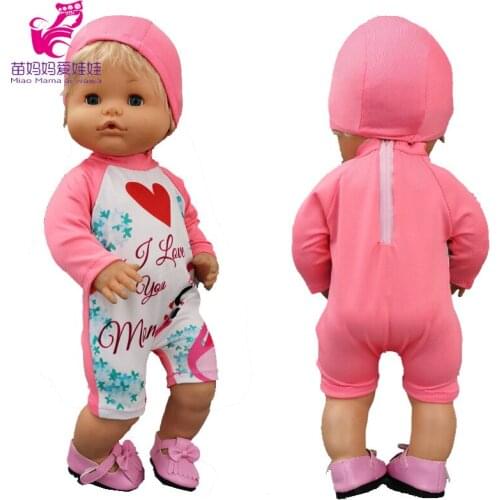 16 inch baby doll clothes swim suit Nenuco Ropa y su Hermanita doll surfing suit