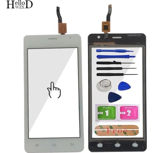 4.5'' Mobile Touch Screen Digitizer Sensor For Nomi i4510 Touch Screen Panel Front Glass TouchScreen Repair Tools Adhesive
