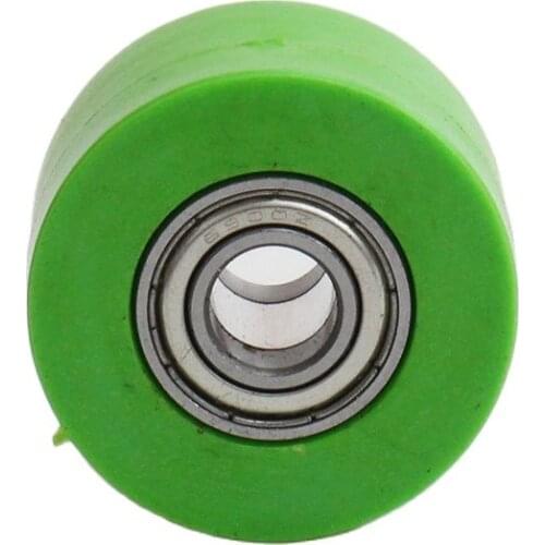 8mm/10mm Drive Chain Pulley Roller Slider Tensioner Wheel Guide For Pit Dirt Street Bike Motorcycle Atv Racing bike GREEN