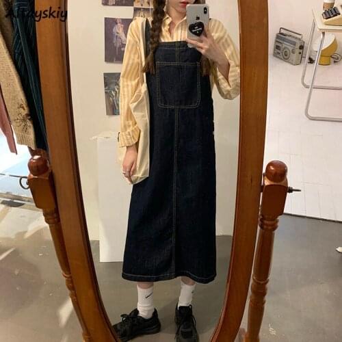 Altayskiy Fashion Denim Dresses