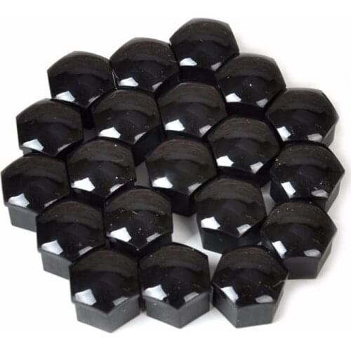 Black Color Wheel Lug Bolt Cap 321601173A (Set of 20PCS) For Audi and VW