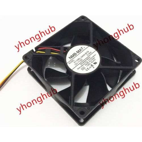 NMB-MAT 3110RL-04W-B79 F53 F02 Server Cooling fan DC 12V 0.44A 80x80x25mm 3-Wire