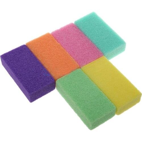Pedicure Washing Skin Care Random Color Home Sponge Stone Lightweight Portable Practical Comfortable Foot Pumice