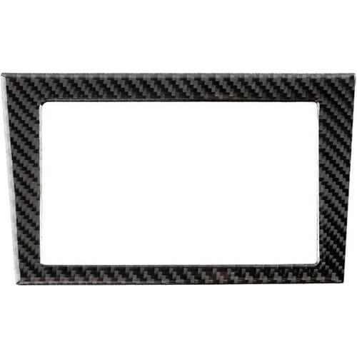 Fit For Infiniti Q50 Q60 2014-2019 car Accessories carbon fiber car navigation panel interior protection decorative stickers