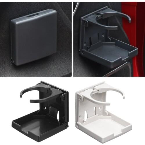 Cup Holder Easy Folding Car Cup Drink Holder Can Bottle Tray Holders Universal Auto Cup Drink Organizer Holder for Truck Boat