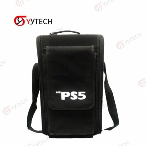 YYTECH Portable Durable Nylon Backpack Storage Packge for PS5 Game Console