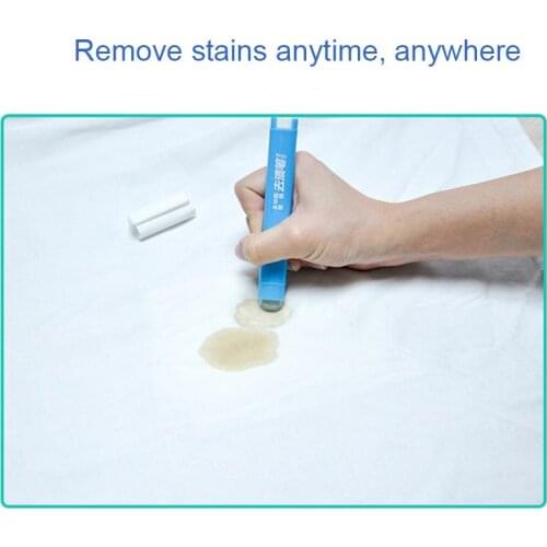 Portable Decontamination Pen Dust Cleaner Oil Stain Cleaning Pen Brush Rub Wipe Fabric Cloth Stain Remover Pen A1
