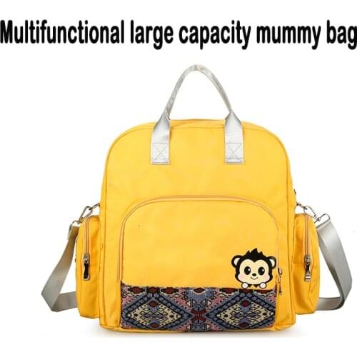 Mummy Maternity Nappy Bag Multifunction Baby Diaper Bags For Mommy Backpack Mom Baby Traval Diper Bag Baby Changing Diper Bags