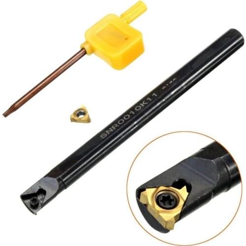 SNR0010K11 Internal Lathe Threading Boring Turning Tool with 11IR AG60 Blade for CNC Machine