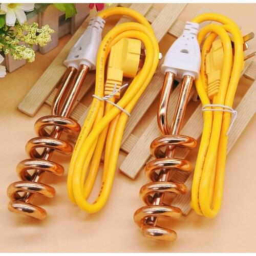 Water Heater 1800W Electric Immersion Boiler Safety Boiling Electric Water Heater Fast Heating Burning Bath Hot Water Machine