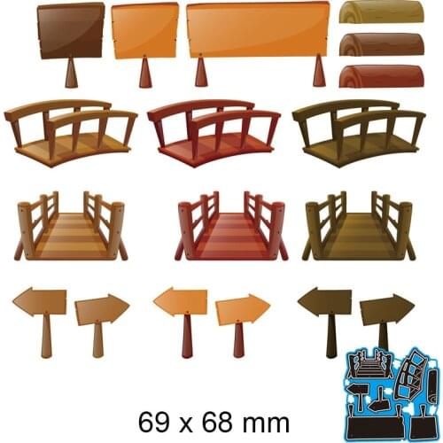 Cutting Dies Indicator New Metal Stencils DIY Scrap Booking Paper Cards Making Decoration 69*68mm