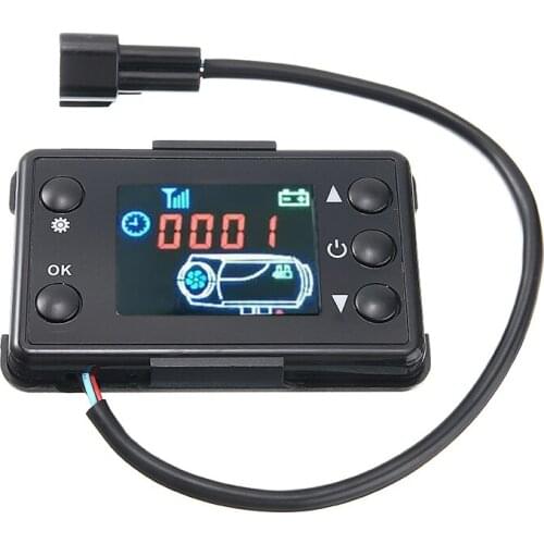 12V LCD Car Air Diesel Heater Switch Parking Controller 4-Button Remote Control Accessories Universal