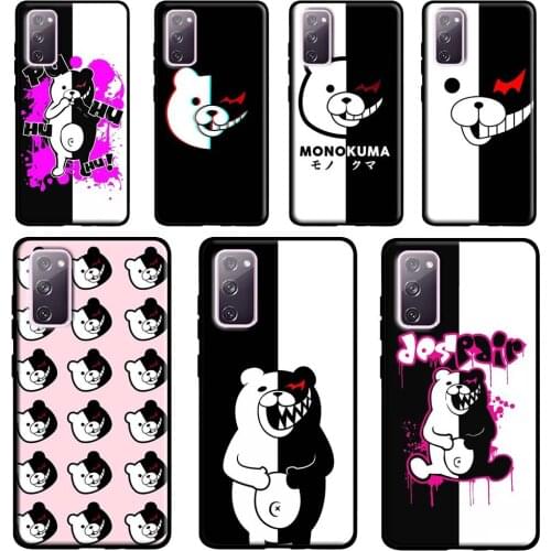 Danganronpa Monokuma Case For Samsung Galaxy S20 FE S21 Ultra Note 20 Note 9 10 S10e S8 S9 S10 Plus Phone Cover