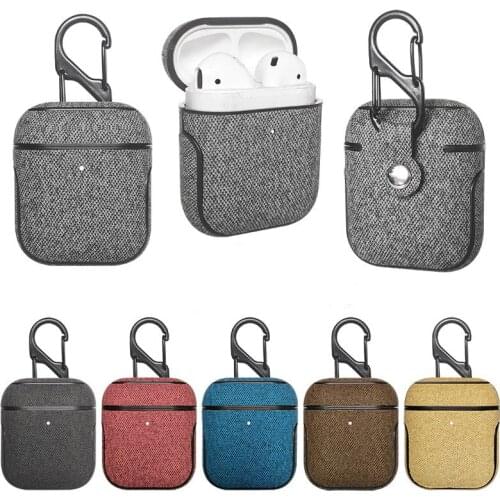 PU Business Leather Case for IPhone Airpods 2 Case Bag for Apple Airpods Case Earphone Accessories Bluetooth Earphone Cover