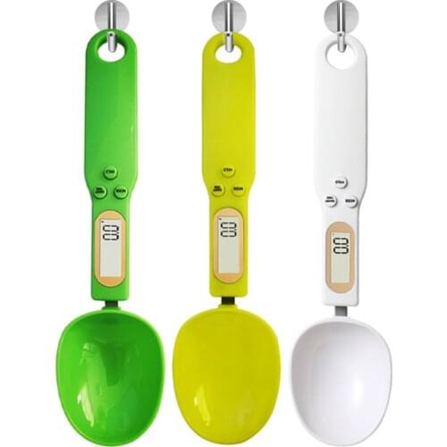 500g/0.1g Mini Electronic Kitchen Scale Electronic Spoon Scale Spoon Weighing Food Scale Measuring Spoon Gram