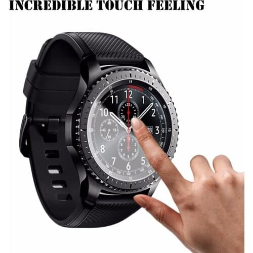 Gear S3 Classic Glass Screen Protector SUNDATOM Tempered Glass for Samsung Gear S3 frontier LTE 2.5D Round Edge Anti-scratch Hot