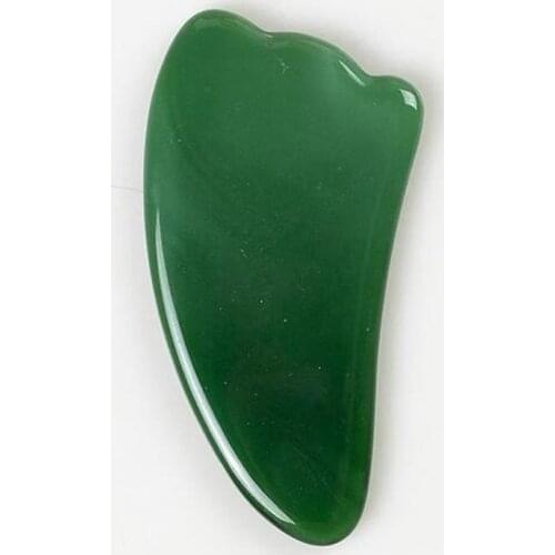 Quartz Jade Guasha Board Natural Stone Scraper Chinese Gua Sha Tools For Face Neck Back Body Acupuncture Pressure Therapy