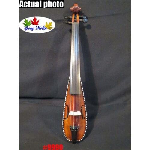 Mini violin,Baroque style fancy Pochette SONG violin 7 3/4",great sound #9990