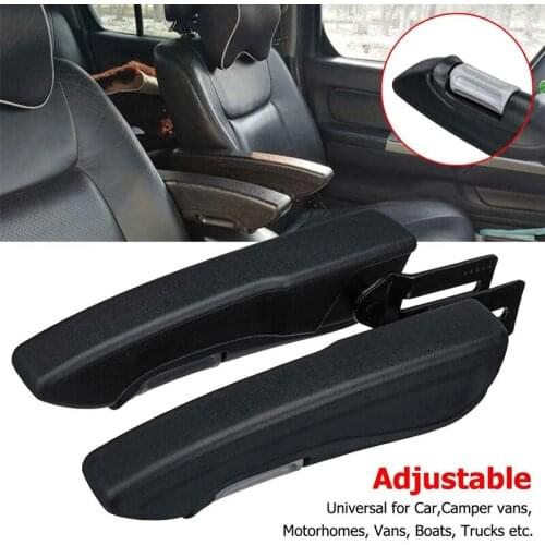 NEW-Universal Left/Right Side Car RV Seat Armrest Adjustable Handrest Holder Hand Rail for Camper Van Motorhome Boat Truck