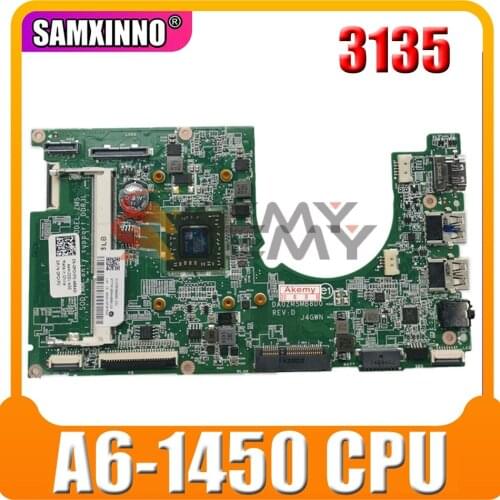 Original Laptop motherboard For DELL Inspiron 3135 A6-1450 Mainboard DA0ZM5MB8D0 CN-0PCKF0 0PCKF0 tested