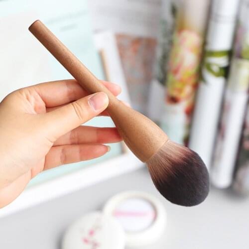 OVW HHT02 Large Powder Brush Synthetic Hair Bristles Paint Brush brocha cola de pez profesional