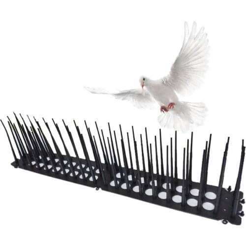 Anti Pigeon Spike Scare Seagull Away Plastic Bird Spikes Cat Repellent for Anti-Pigeon Pest Control Spikes Anti Bird