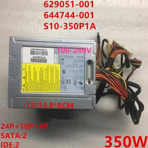 Almost New PSU For HP ML110 G7 350W Power Supply 629051-001 644744-001 S10-350P1A