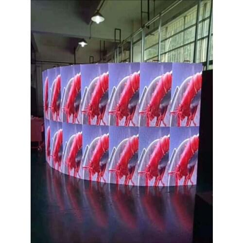 P2.604 P2.976 P3.33 P3.91 P4.81 P6.67 Full Color Outdoor Indoor Rental LED Display Arc arc semicircle
