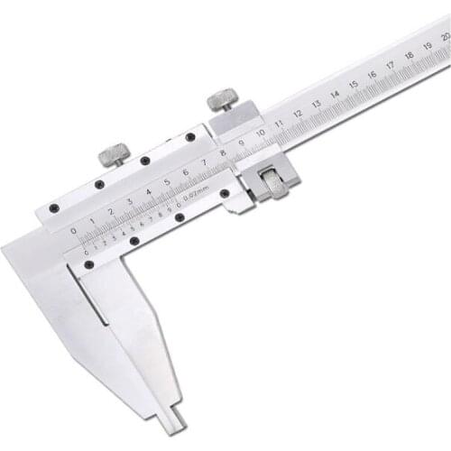 Open Vernier Caliper 600mm Laser Stainless Steel Vernier Caliper Measurement Micrometer Measurement Tool Micrometer