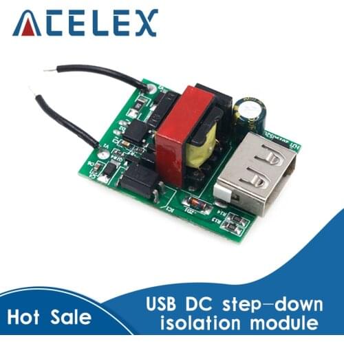 USB DC Step Down Module Isolated Power Supply Buck Converter Stabilizer 12V 24V 36V 48V 72V to 5V 1A