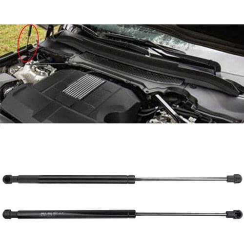 1 Pair 15.75in Bonnet Hood Gas Spring Strut Lift Support Kit Fit for LAND ROVER LR3 LR4 Discovery 3 LR009106 SG387004