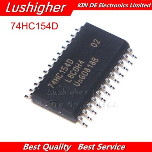 10PCS 74HC154D SOP 74HC154 SOP24 SMD IC New Original