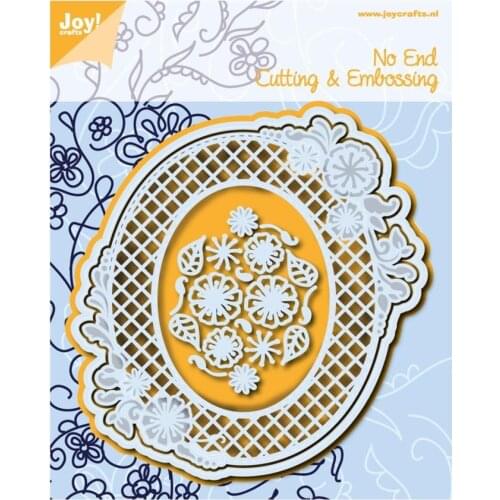 AliliArts Metal Cutting Dies Oval lace frame diy Scrapbooking Photo Album Decorative Embossing PaperCard Crafts Die 2020