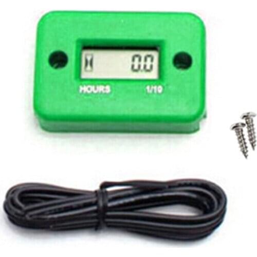 CAR-partment Hour Meter Small Engine hourmeter for Marine ATV Motorcycle Snowmobile colorful