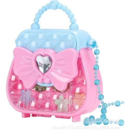 Childrens Cosmetics Toy Girls Cosmetics Toy Handbag Suit Kids Makeup Set for Girls Kids Toys Makeup for Girls Birthday Gift