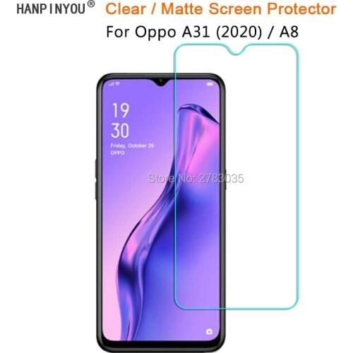 For Oppo A31 2020 / A8 6.5" Clear Glossy /Anti-Glare Matte Screen Protector Protective Film Guard (Not Tempered Glass)