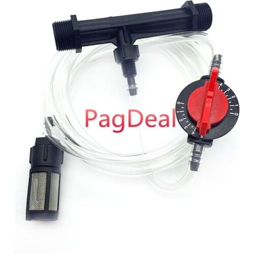 G1/2 G3/4 Automatic Garden Irrigation Device Venturi Fertilizer Injector Switch Water Flow Control Water Tube Kit